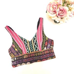 💜 NWT | Boho Chic Crop Top 💜